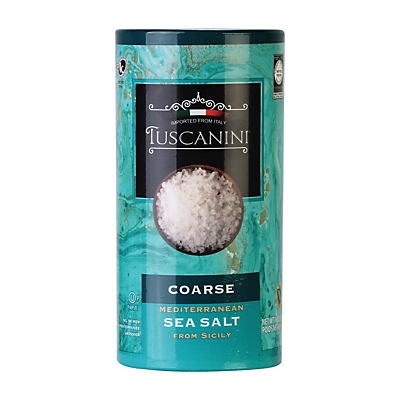 slide 1 of 1, Tuscanini Corarse Mediterranean Seal Salt, 16 oz