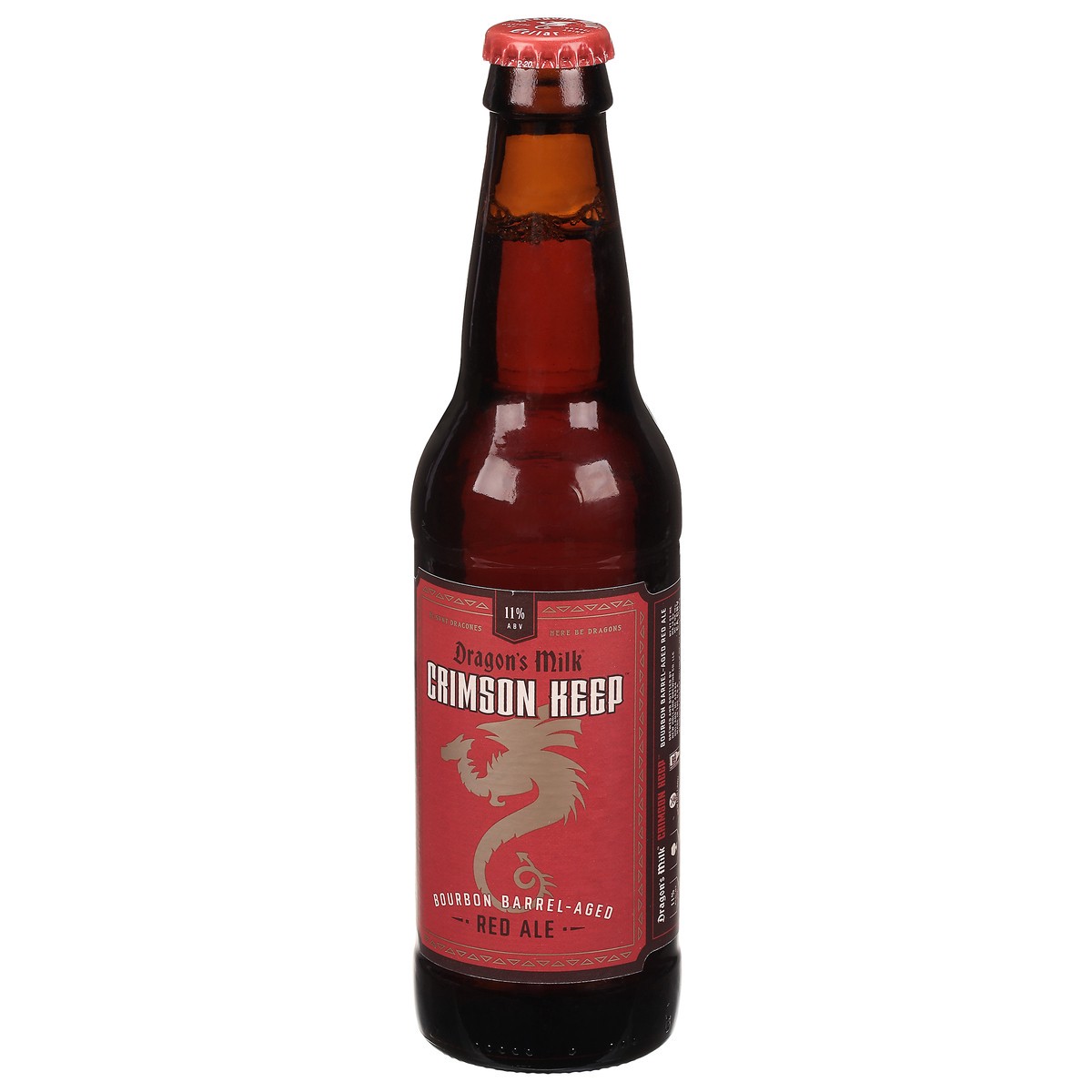 slide 3 of 9, Dragon's Milk Crimson Keep Bourbon Barrel-Aged Red Ale Beer 12 fl oz, 12 fl oz