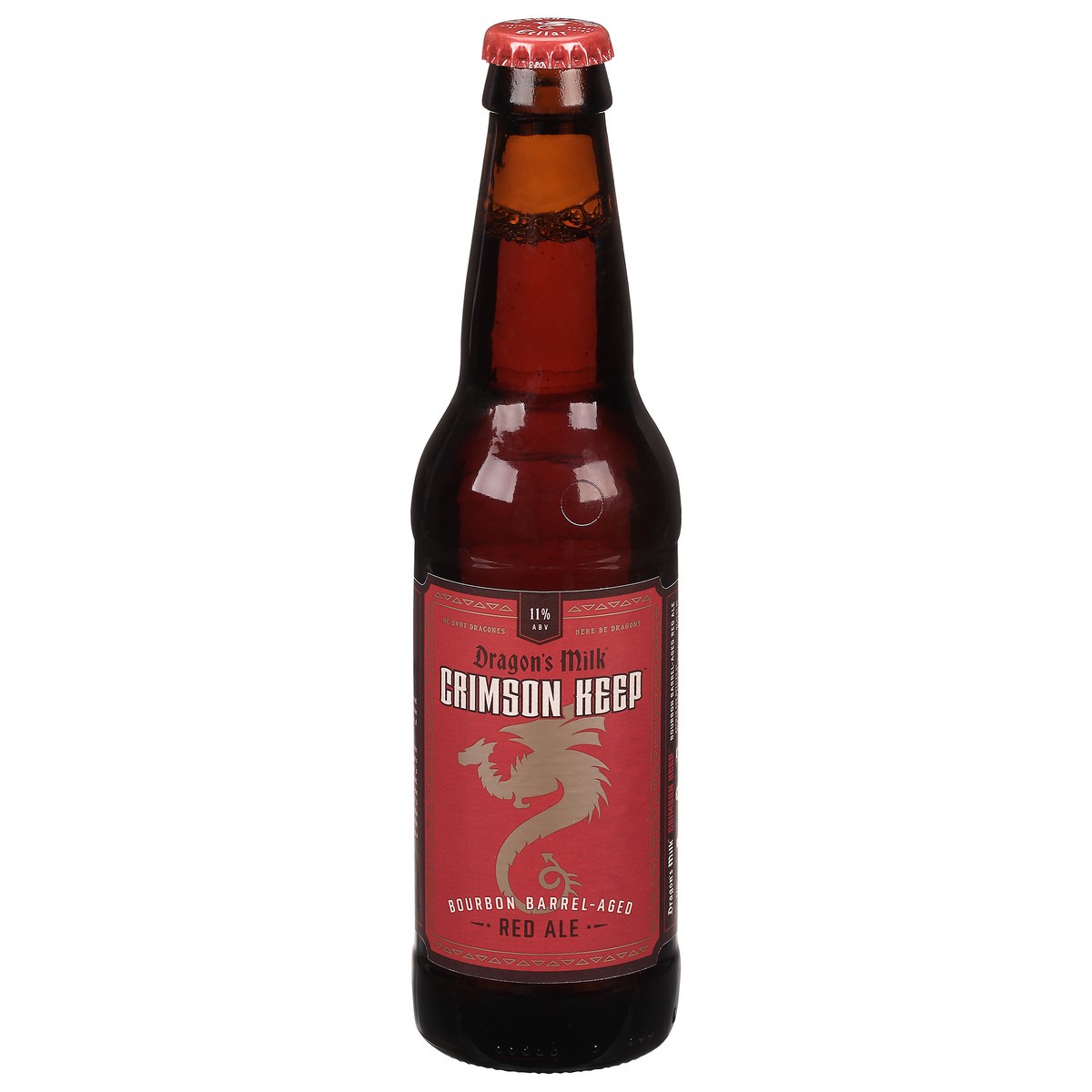 slide 7 of 9, Dragon's Milk Crimson Keep Bourbon Barrel-Aged Red Ale Beer 12 fl oz, 12 fl oz