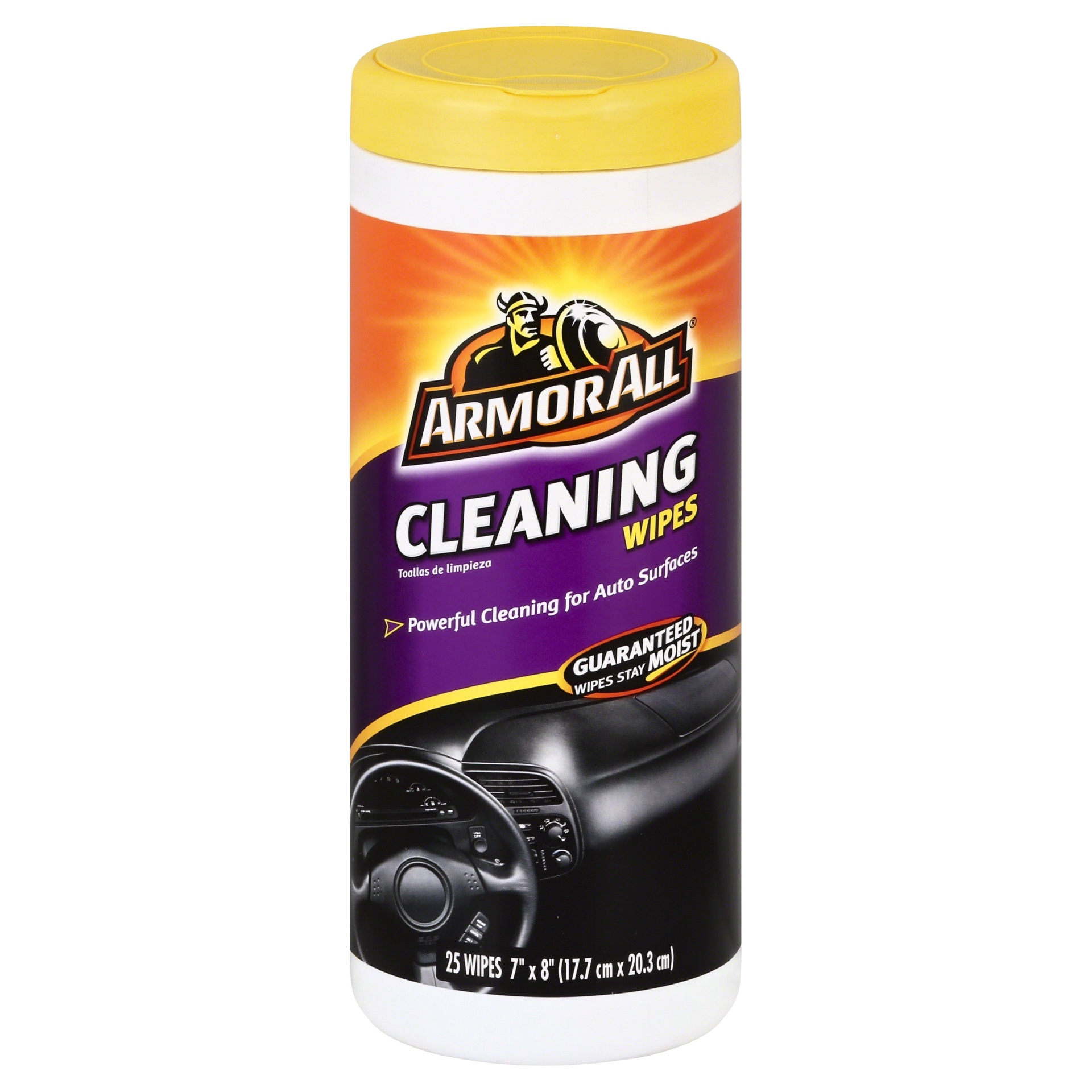 slide 1 of 1, Armor All Cleaning Wipes, 25 ct