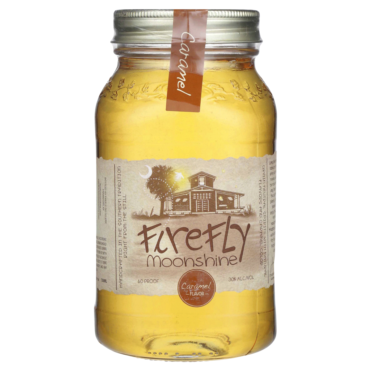 slide 1 of 5, Firefly Moonshine Caramel, 750 ml