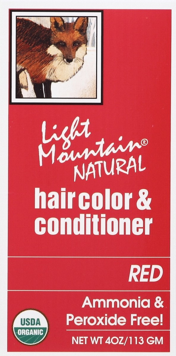 slide 3 of 4, Light Mountain Hair Color & Conditioner 4 oz, 4 oz