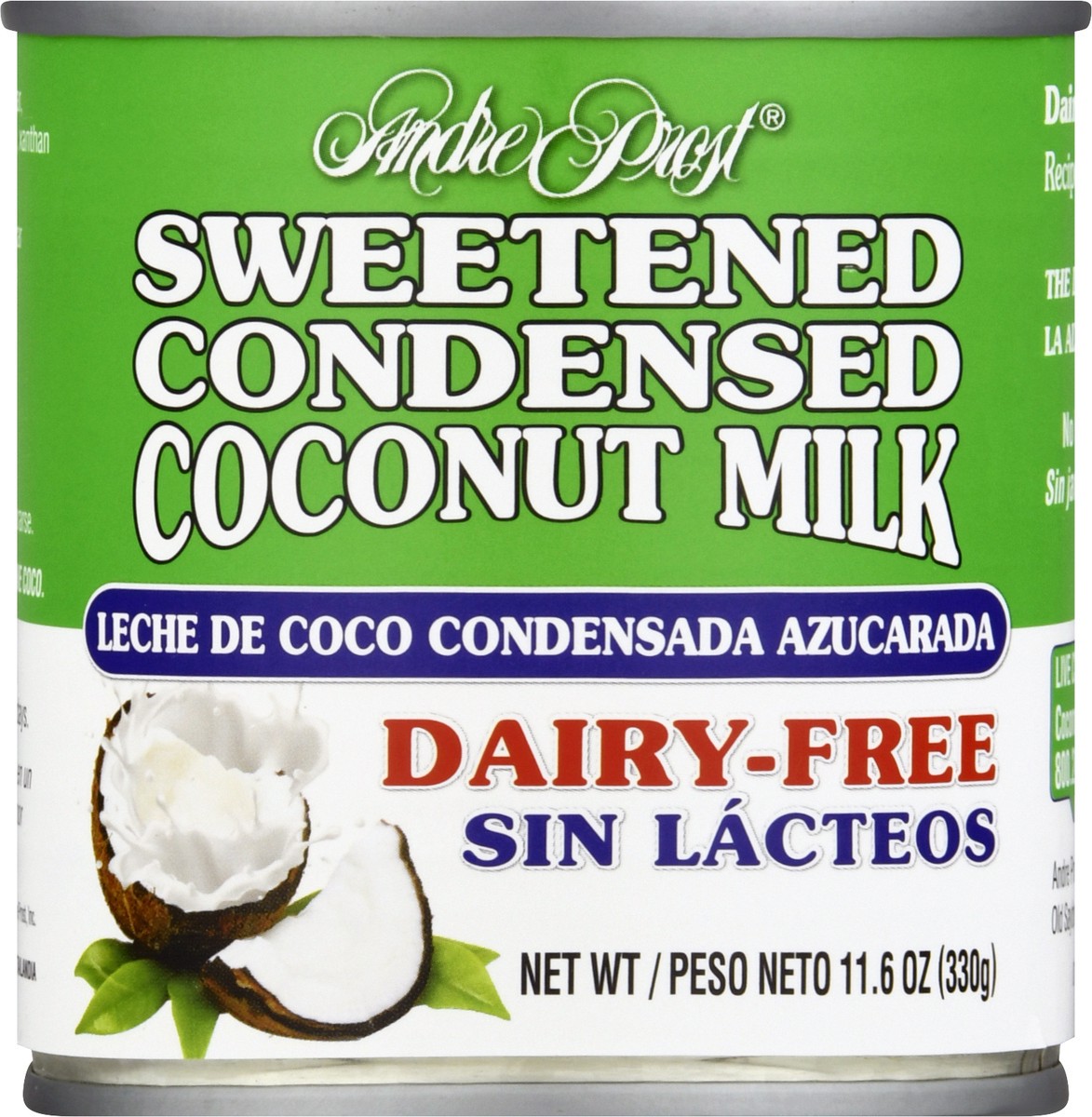 slide 7 of 10, Andre Prost Sweetened Conairdensed Coconut Milk, 11.6 oz