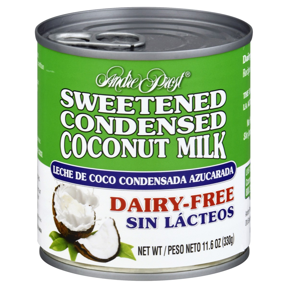 slide 1 of 10, Andre Prost Sweetened Conairdensed Coconut Milk, 11.6 oz