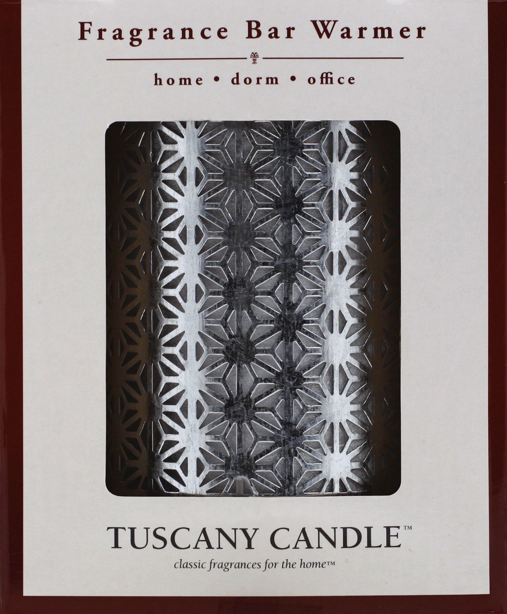slide 7 of 7, Tuscany Candle Galvanized Metal Wax Warmer - Silver, 1 ct