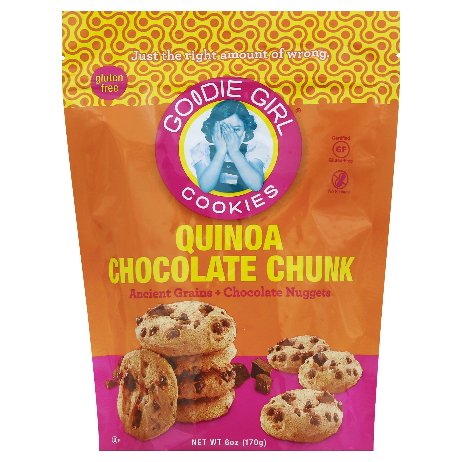 slide 1 of 4, Goodie Girl Quinoa Chocolate Chip Cookies, 6 oz