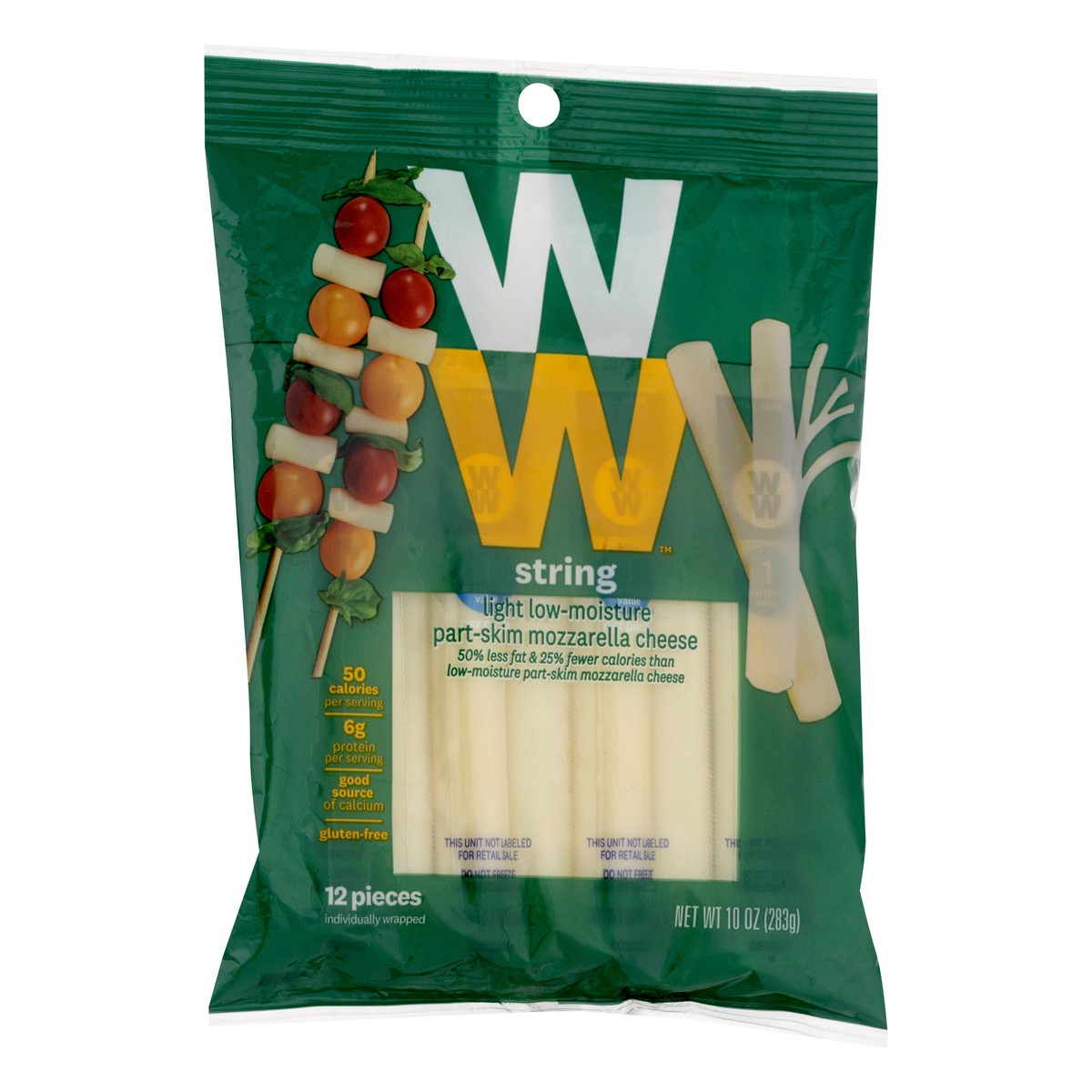 slide 2 of 9, WW String Cheese, 12 ct