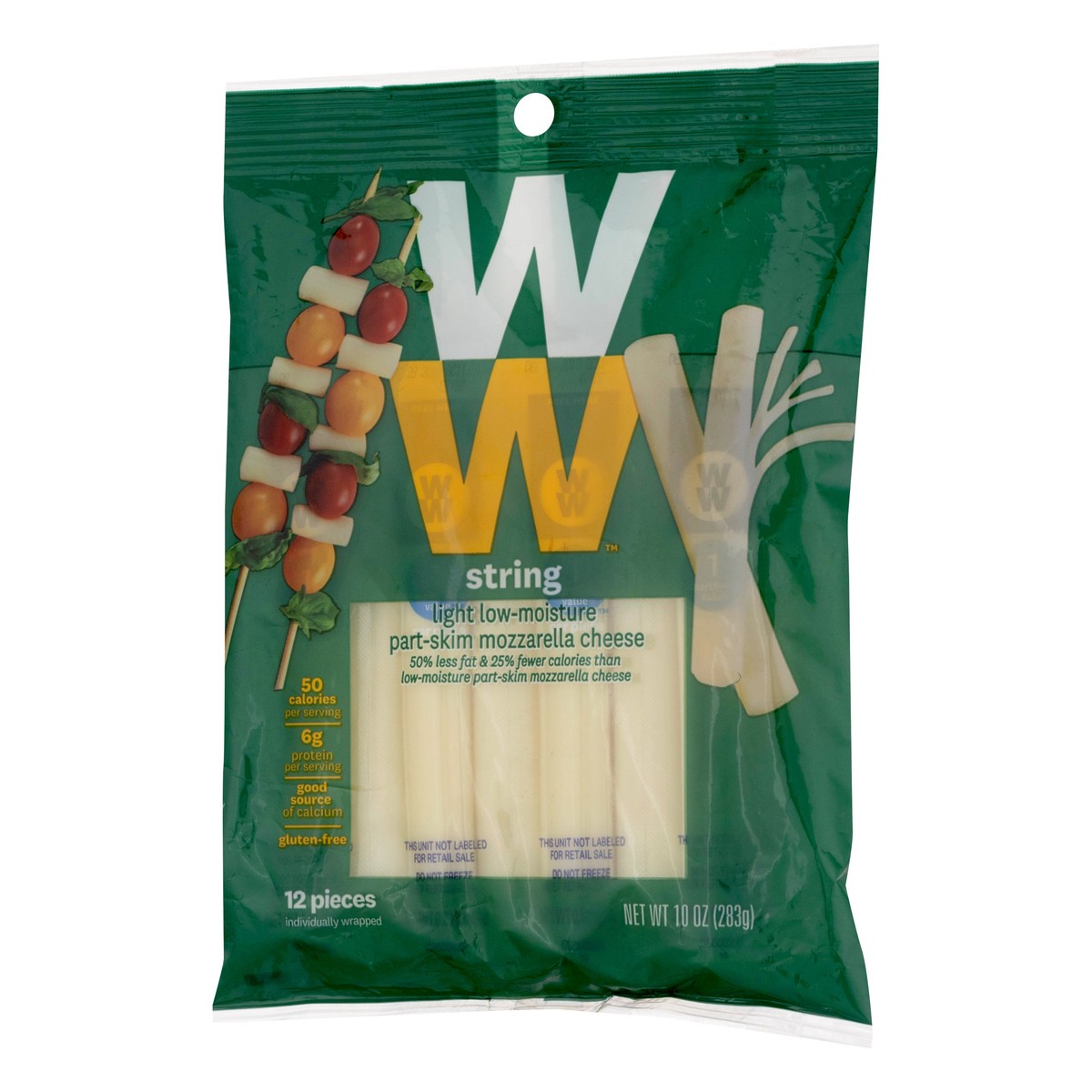 slide 3 of 9, WW String Cheese, 12 ct