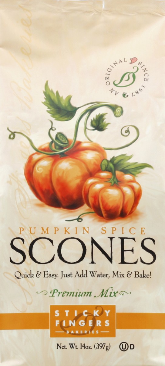 slide 5 of 5, Sticky Fingers Scone Mix 14 oz, 15 oz