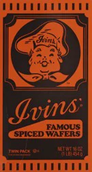 Ivins Famous Twin Pack Spiced Wafers 16 oz