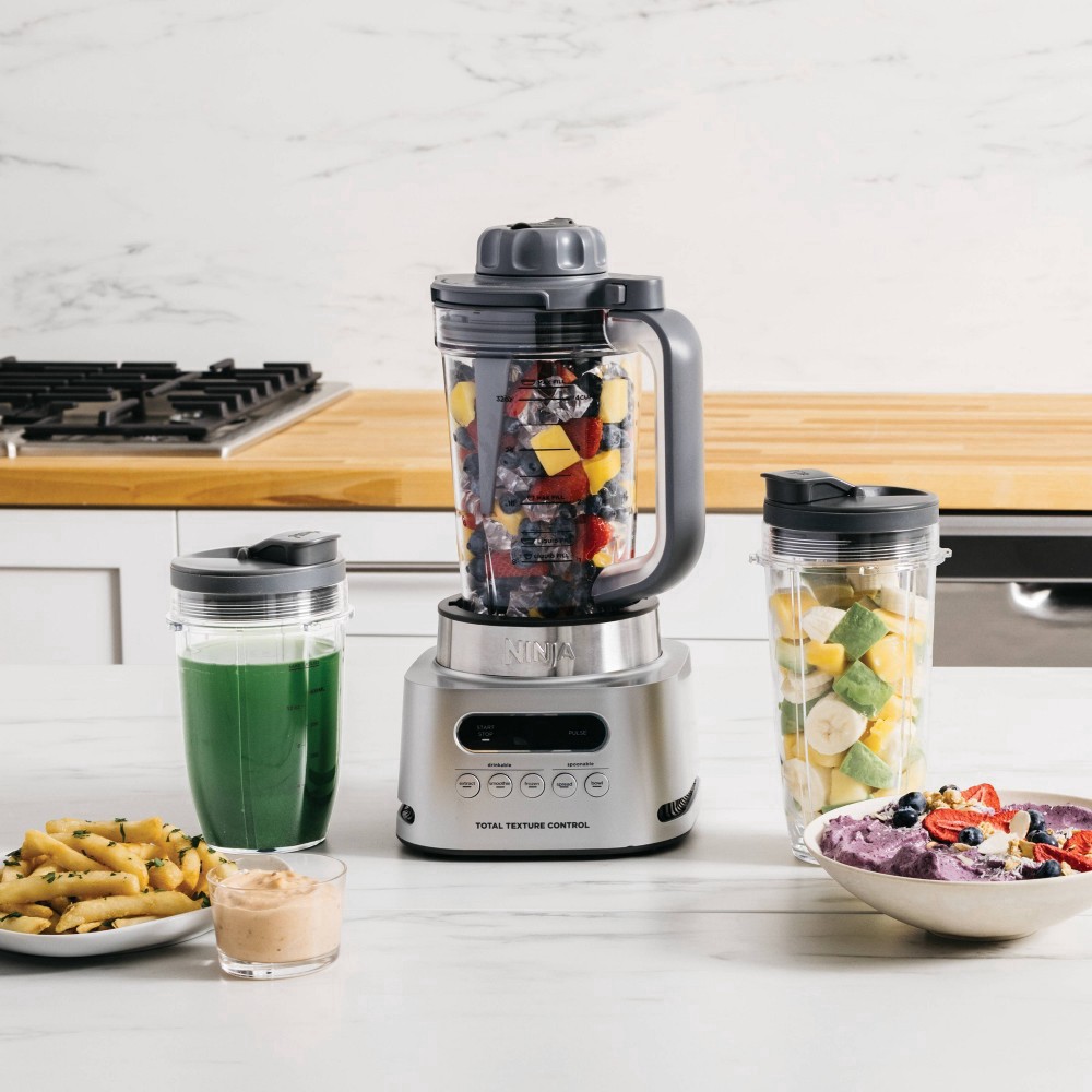 slide 6 of 21, Ninja Twisti High Speed Blender In Platinum, 1 ct