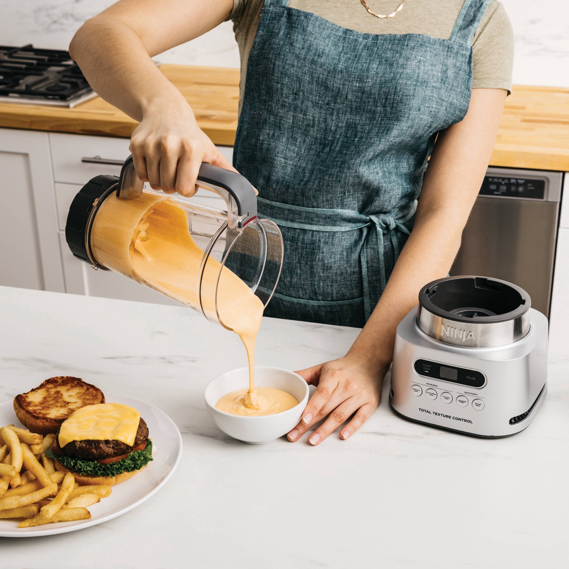 slide 13 of 21, Ninja Twisti High Speed Blender In Platinum, 1 ct