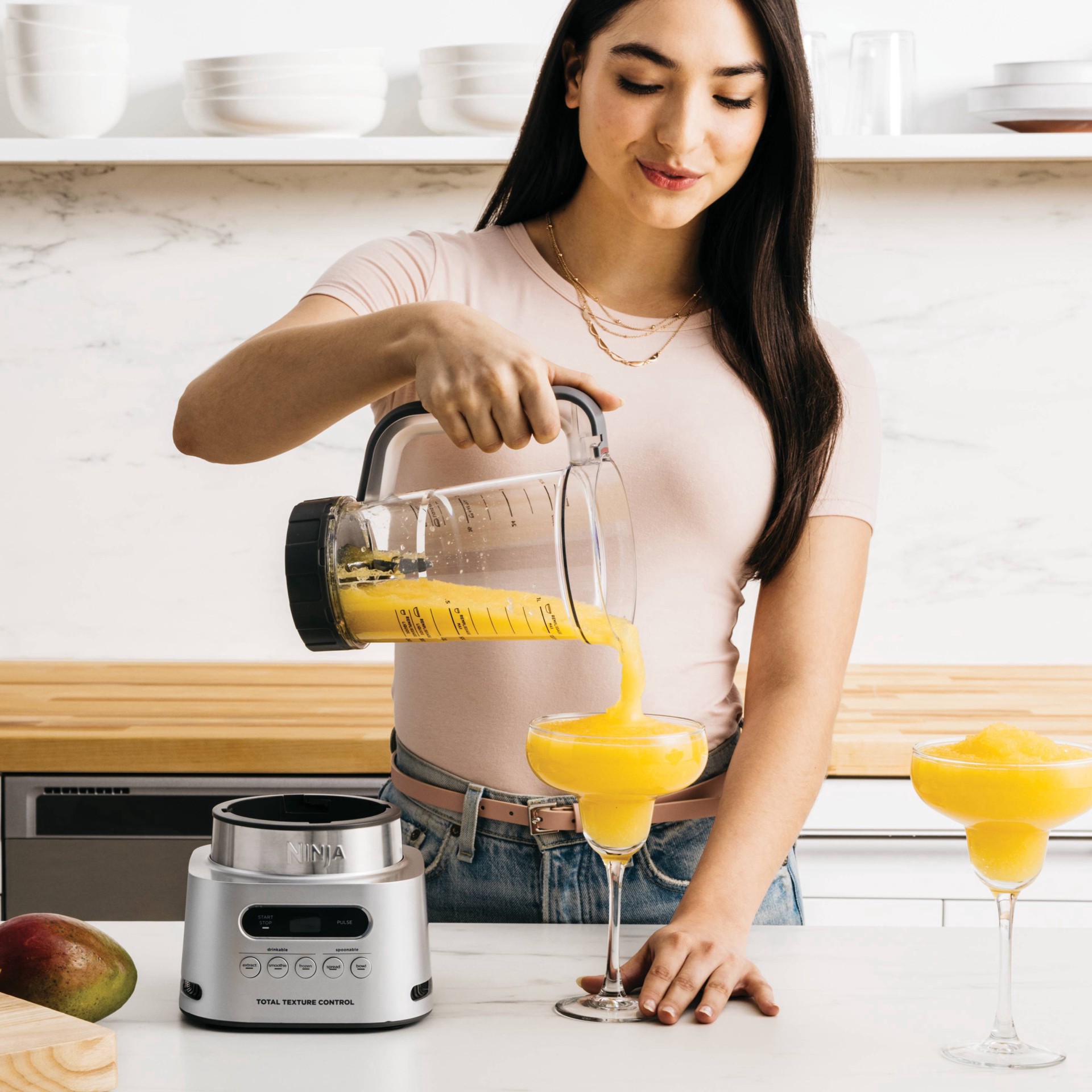 slide 20 of 21, Ninja Twisti High Speed Blender In Platinum, 1 ct