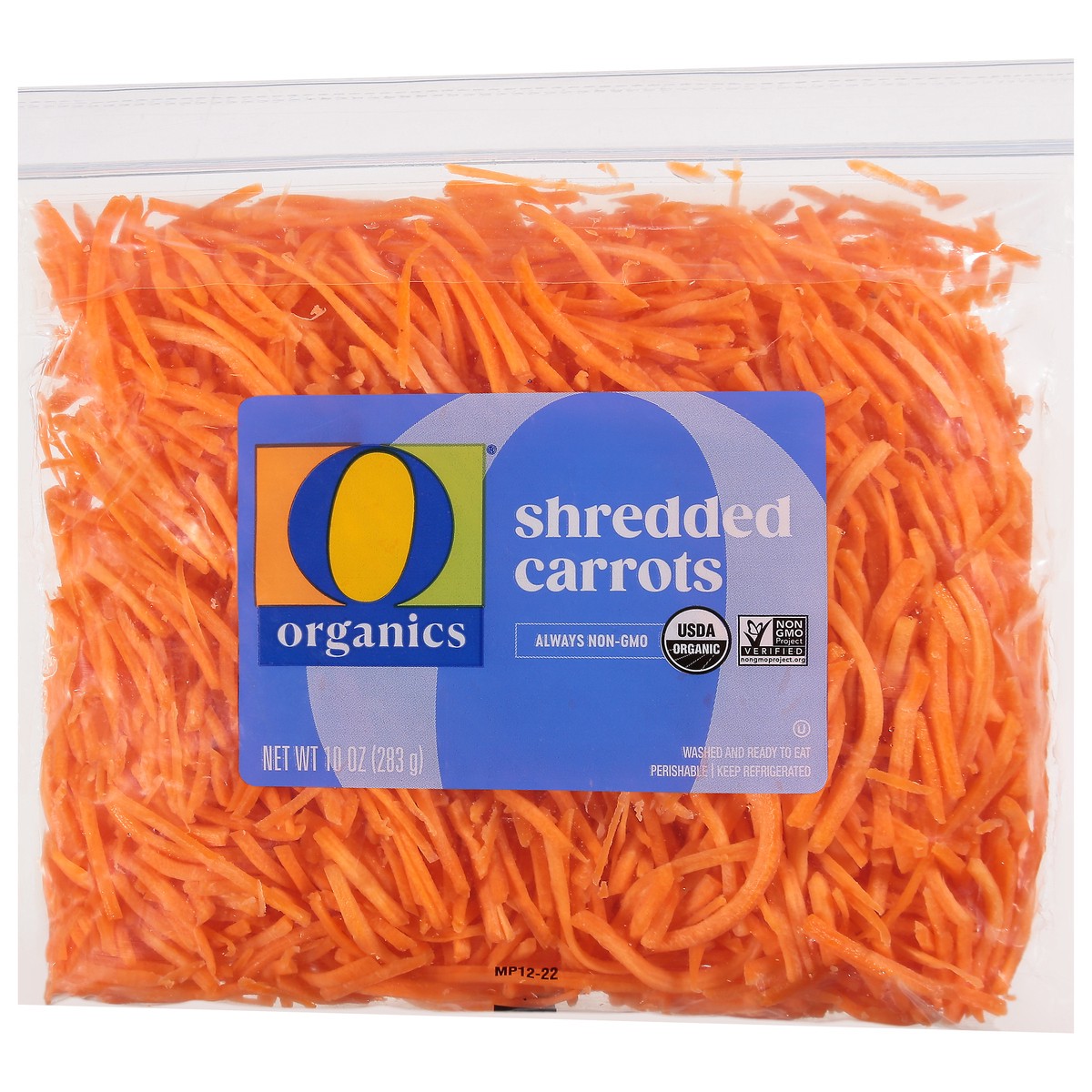 slide 4 of 9, O Organics Organic Carrots Shredded, 10 oz