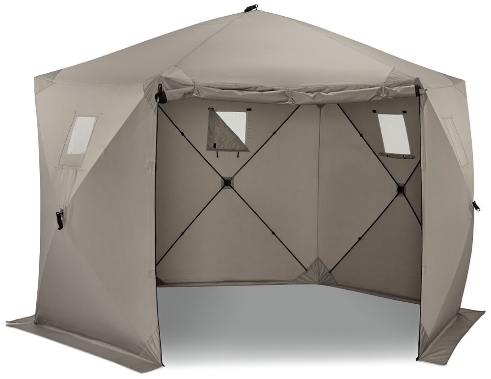 slide 1 of 1, GE 9 X 5' Multi Purpose Canopy - Gray, 1 ct