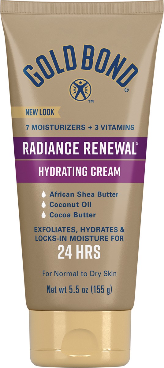 slide 2 of 5, Gold Bond Ultimate Hydrating Cream Radiance Renewal, 5.5 oz