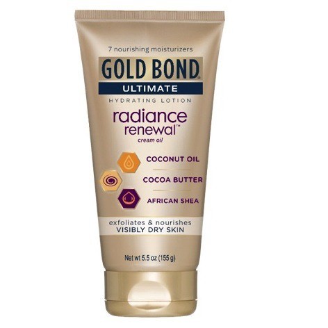 slide 1 of 5, Gold Bond Ultimate Hydrating Cream Radiance Renewal, 5.5 oz