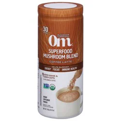 Om Coffee Latte Superfood Mushroom Blend 8.47 oz