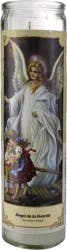 Florid Guardian Angel Candle