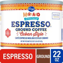 Kroger Mercado Cuban Style Espresso Ground Coffee