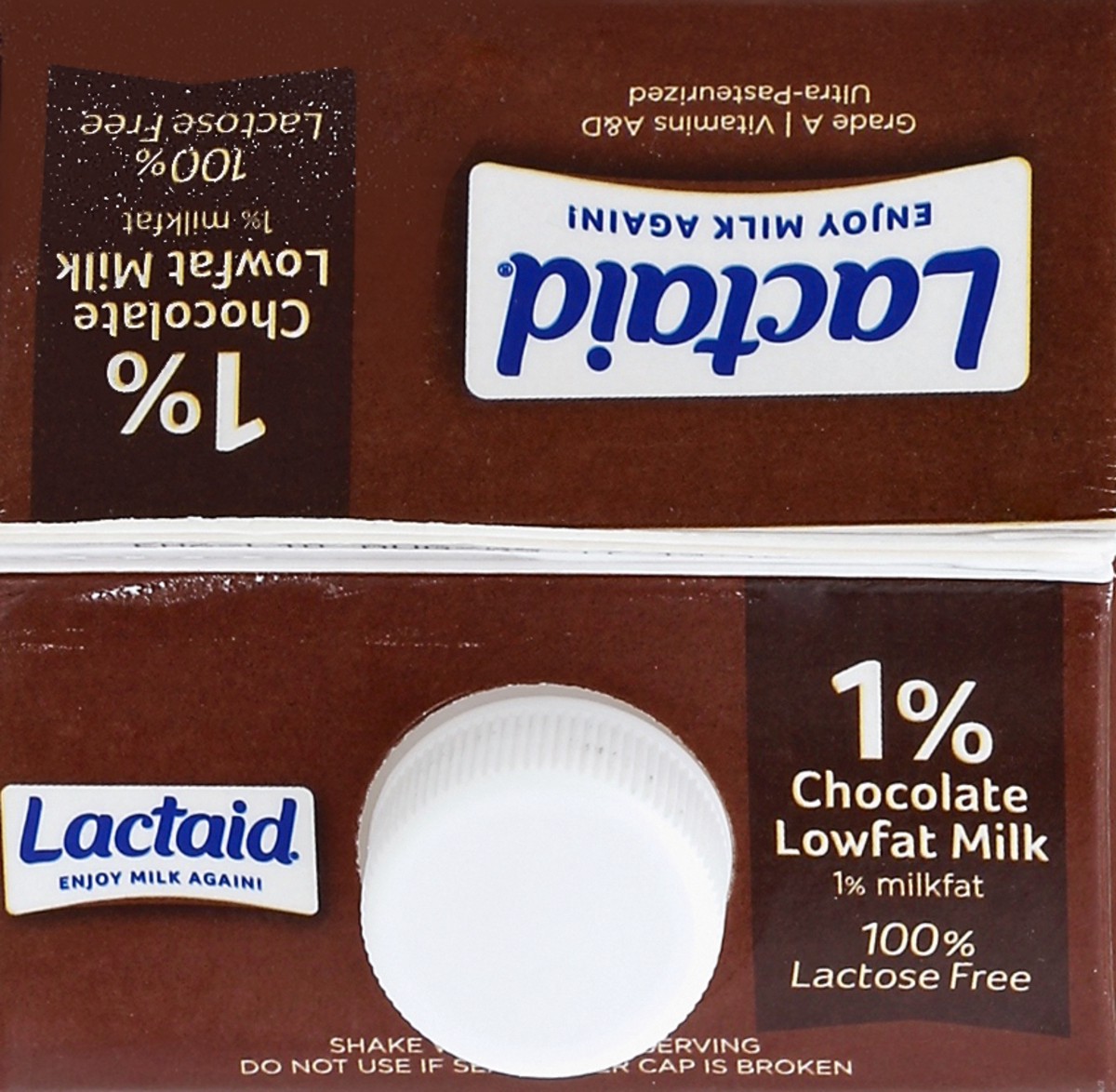 slide 2 of 4, Lactaid 100% Lactose Free Low Fat Chocolate Milk, 1/2 gal