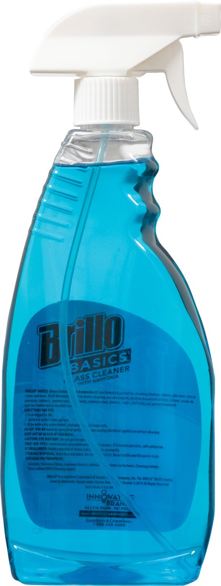 slide 4 of 9, Brillo Glass Cleaner, 22 oz