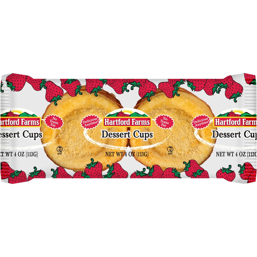 slide 1 of 1, Hartford Farms Dessert Cups, 4 oz