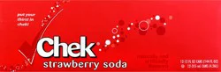 Chek Strawberry 1 - 12 ct; 12 oz - 12 ct; 12 oz