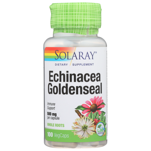 slide 1 of 1, Solaray Echinacea And Goldenseal, 1 ct