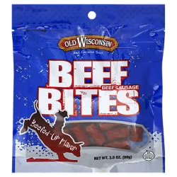 Old Wisconsin Beef Bites Beef Sausage