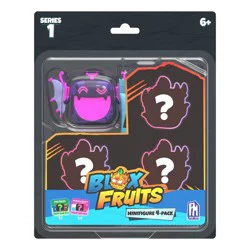 Blox Fruits Mystery Series 1 Mini Figure Set - 4 pk