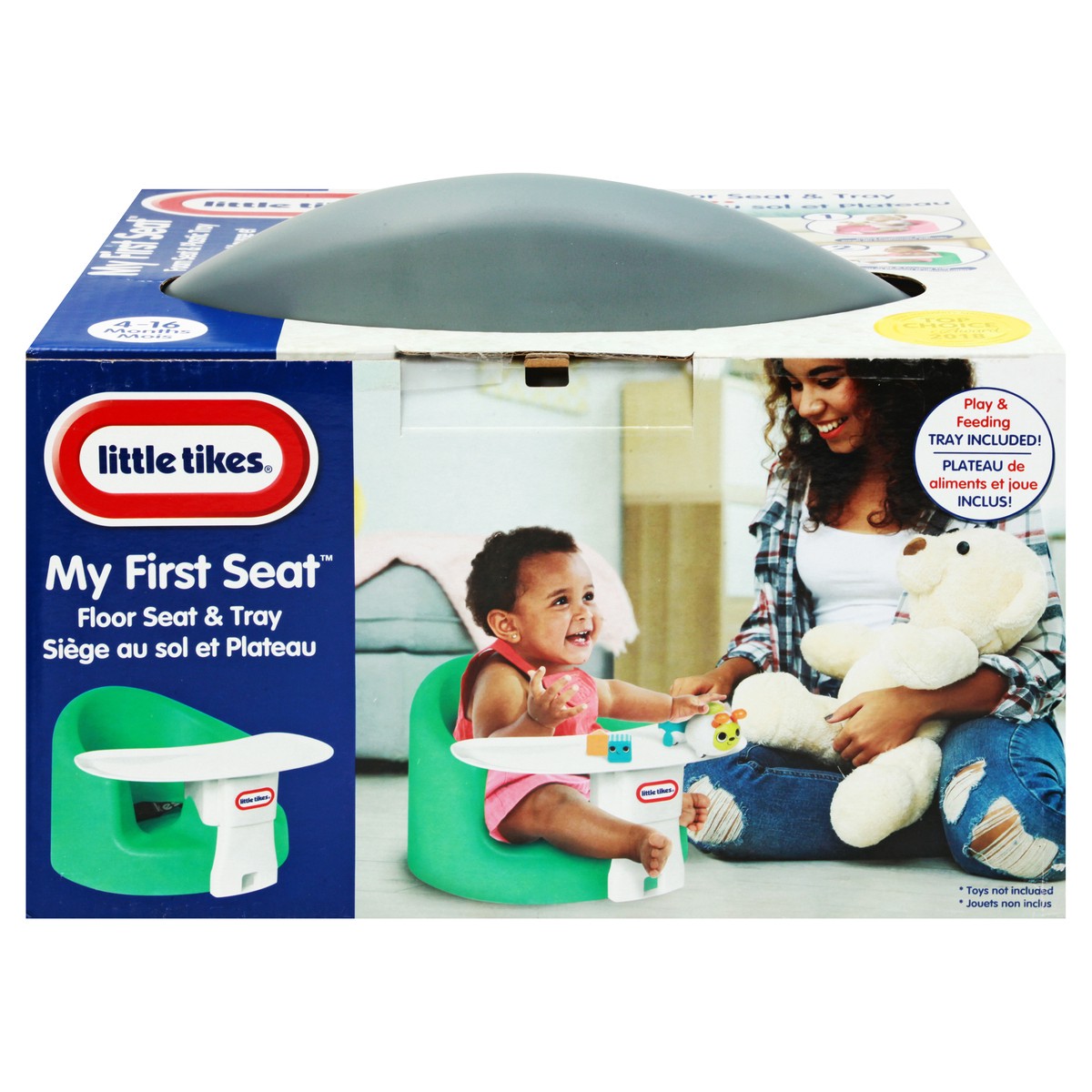 slide 1 of 11, Little Tikes My First Seat 2-in-1 Floor Seat & Tray 1 ea, 1 ea