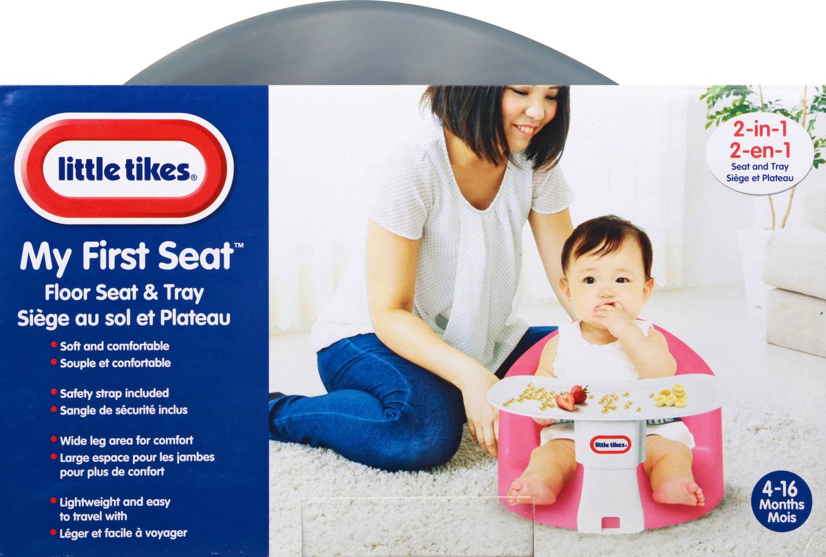 slide 8 of 11, Little Tikes My First Seat 2-in-1 Floor Seat & Tray 1 ea, 1 ea