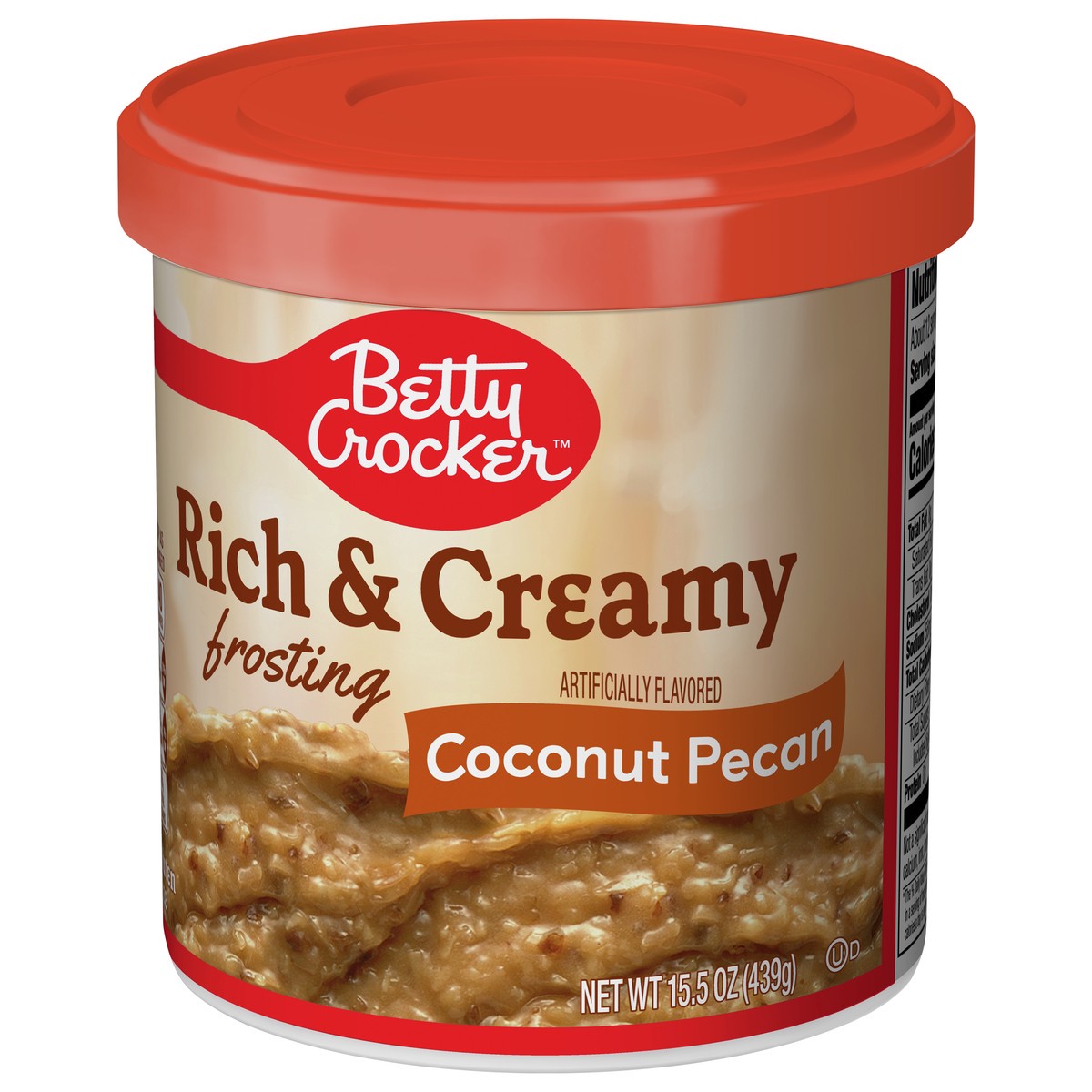 slide 3 of 9, Betty Crocker Gluten Free Rich & Creamy Coconut Pecan Frosting, 15.5 oz., 15.5 oz