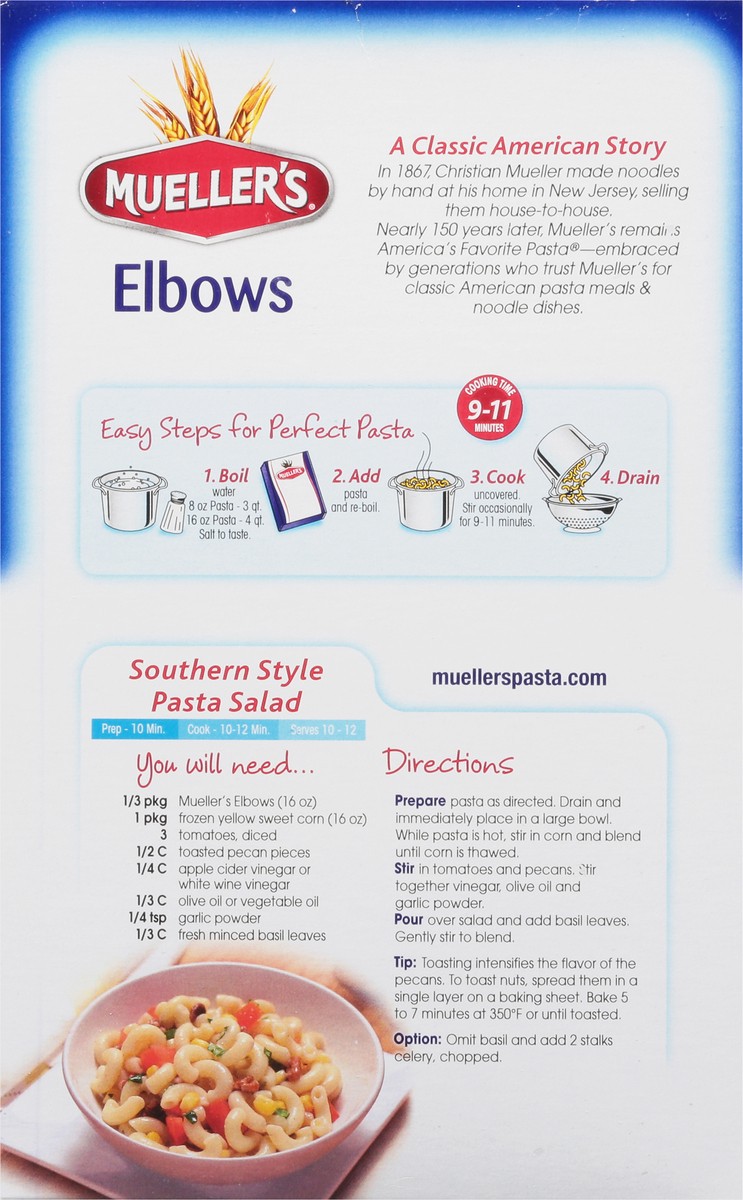 slide 11 of 14, Mueller's Elbows 48 oz, 48 oz