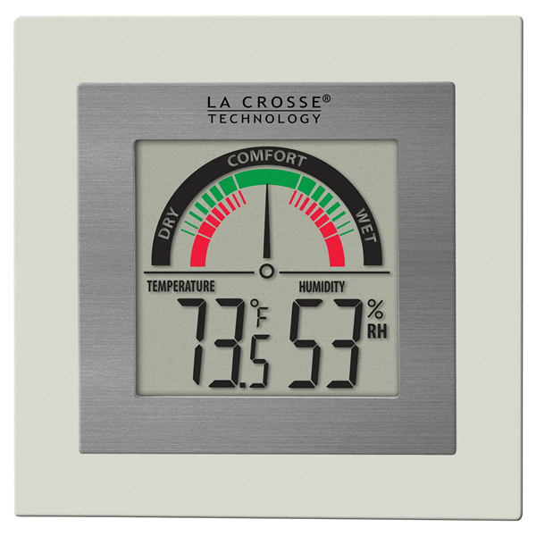 slide 1 of 1, La Crosse Technology Indoor Comfort Meter with Temp and Humidity - WT-137U-CBP, 1 ct