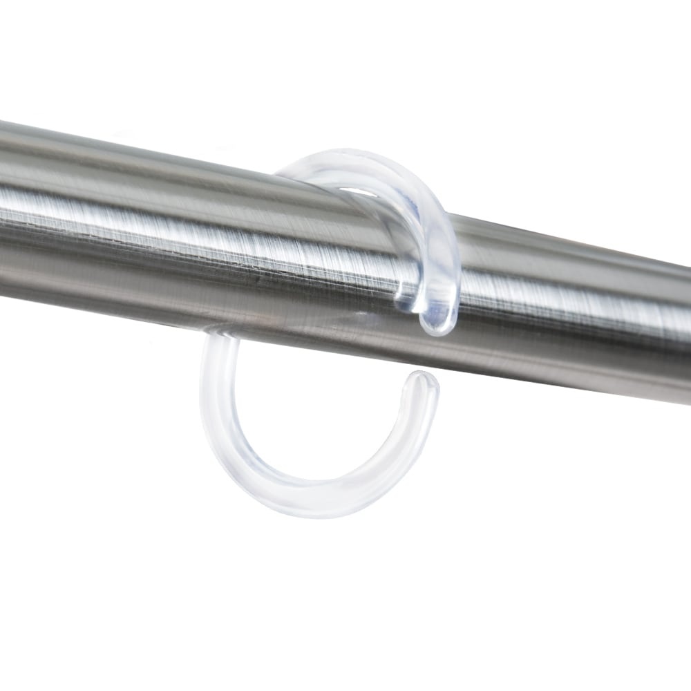 Everyday Living Plastic Shower Hooks Clear 1 ct Shipt