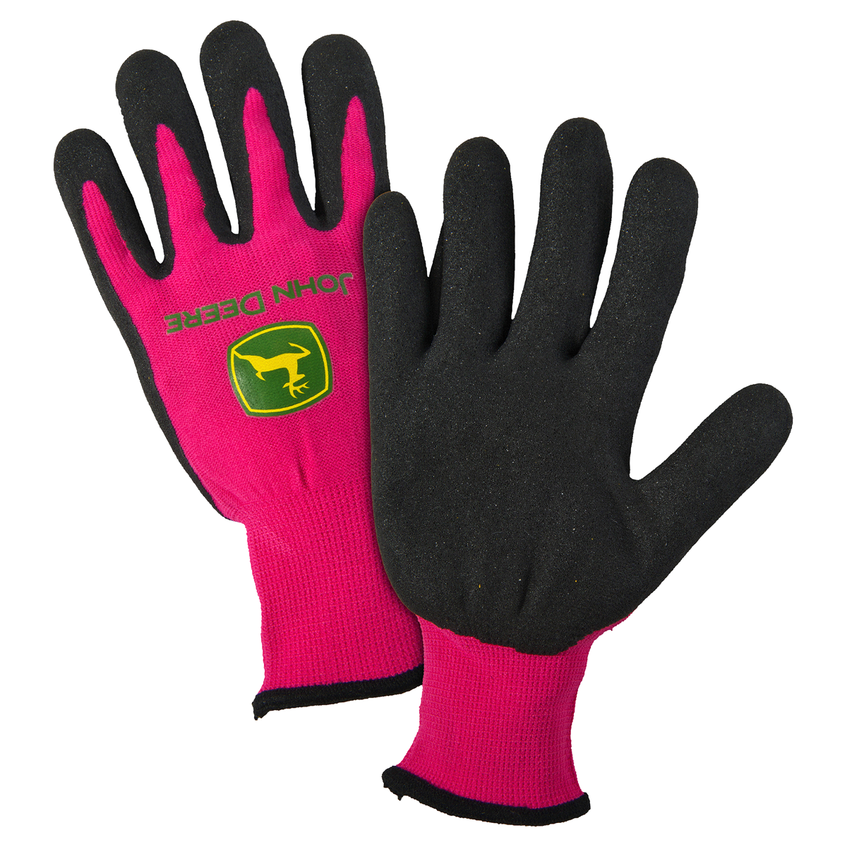 slide 1 of 1, John Deere Women's Nitrile Foam Palm Dipped Glove, 1 ct