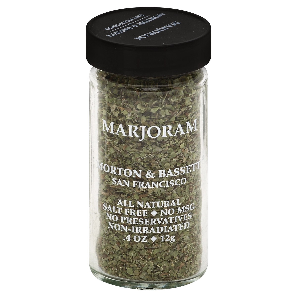 slide 2 of 3, Morton & Bassett Marjoram, 0.4 oz