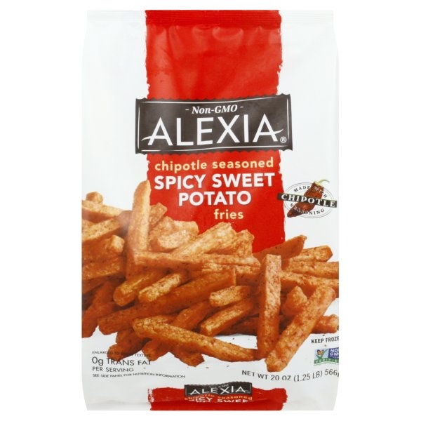 slide 1 of 8, Alexia Chipotle Seasoned Spicy Sweet Potato Fries, 20 oz