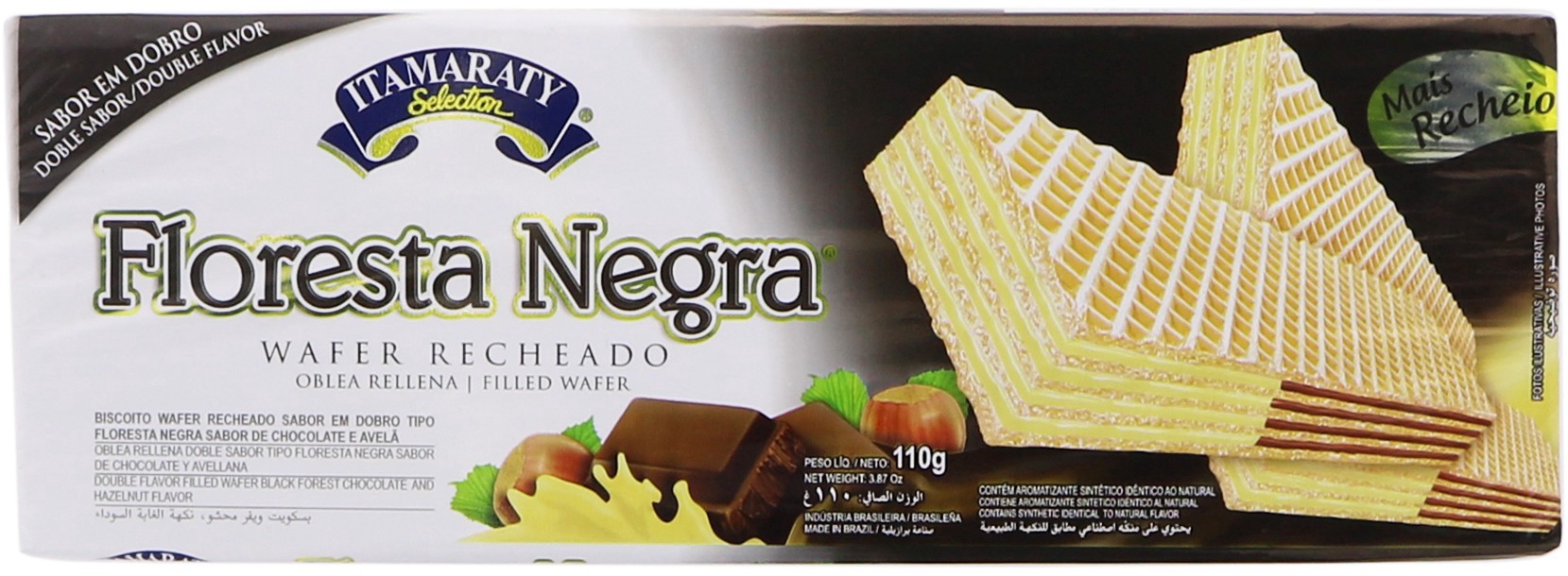 slide 1 of 1, Itamaratty Wafer Black Forest, 110 gram