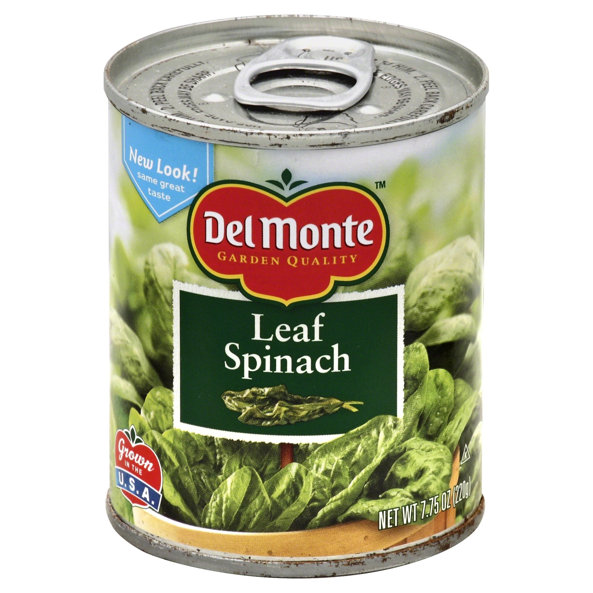 slide 1 of 1, Del Monte Fresh Cut Leaf Spinach, 7 oz