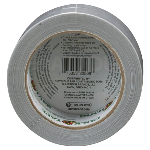 slide 14 of 29, Duck Brand Craft Tape - Dove Gray, 1.88 in x 20 yd