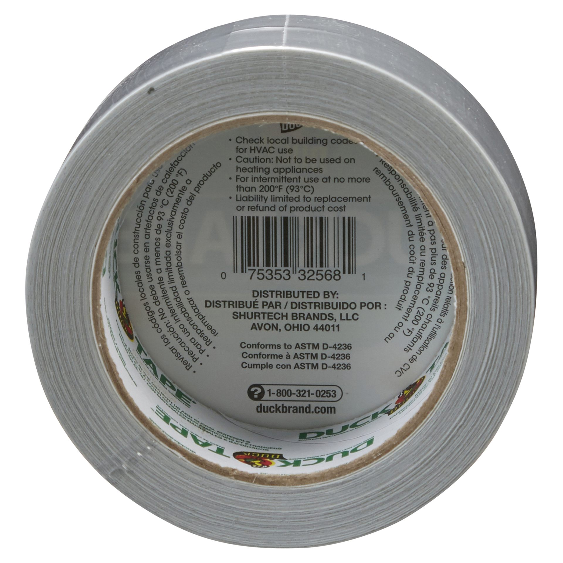 slide 13 of 29, Duck Brand Craft Tape - Dove Gray, 1.88 in x 20 yd