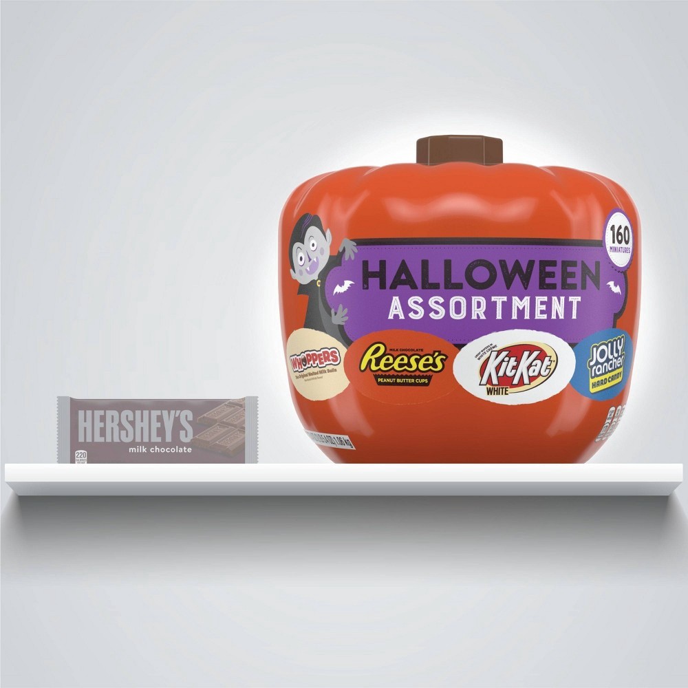 slide 2 of 7, Hershey's Halloween Assortment Miniatures 160 ea, 160 ct