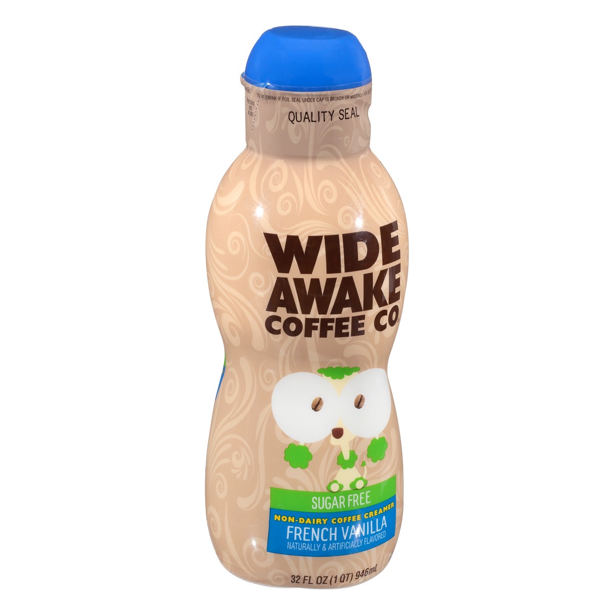 slide 2 of 9, Wide Awake Coffee Co. Sugar Free Non-Dairy French Vanilla Coffee Creamer 32 oz, 32 oz