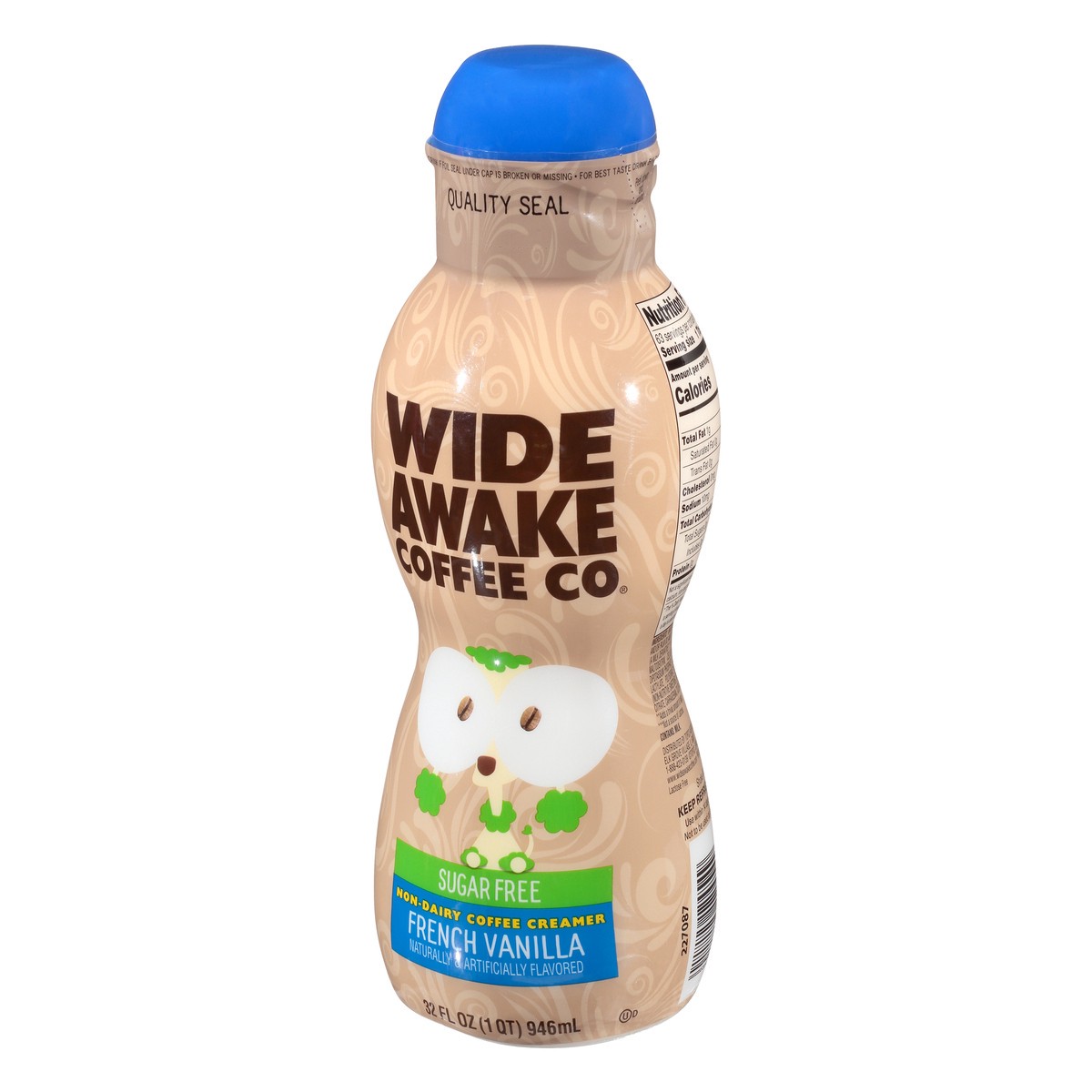 slide 3 of 9, Wide Awake Coffee Co. Sugar Free Non-Dairy French Vanilla Coffee Creamer 32 oz, 32 oz