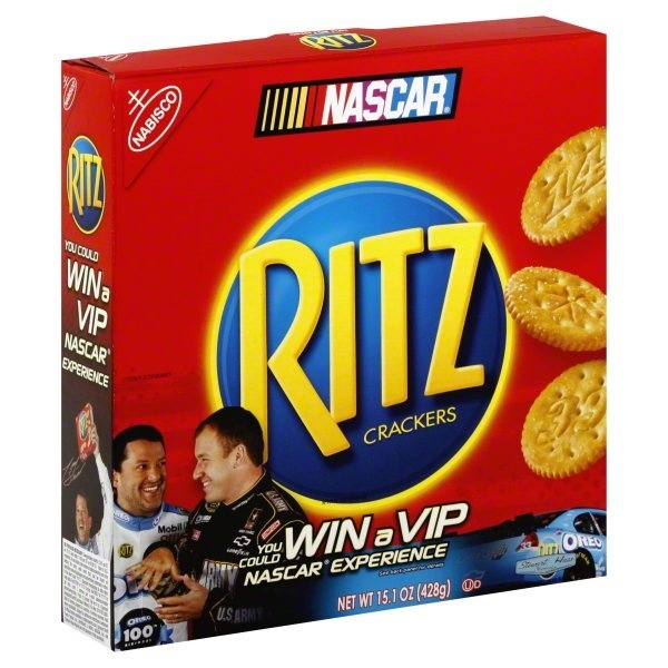 slide 1 of 1, Ritz Crackers Nascar, 15.1 oz
