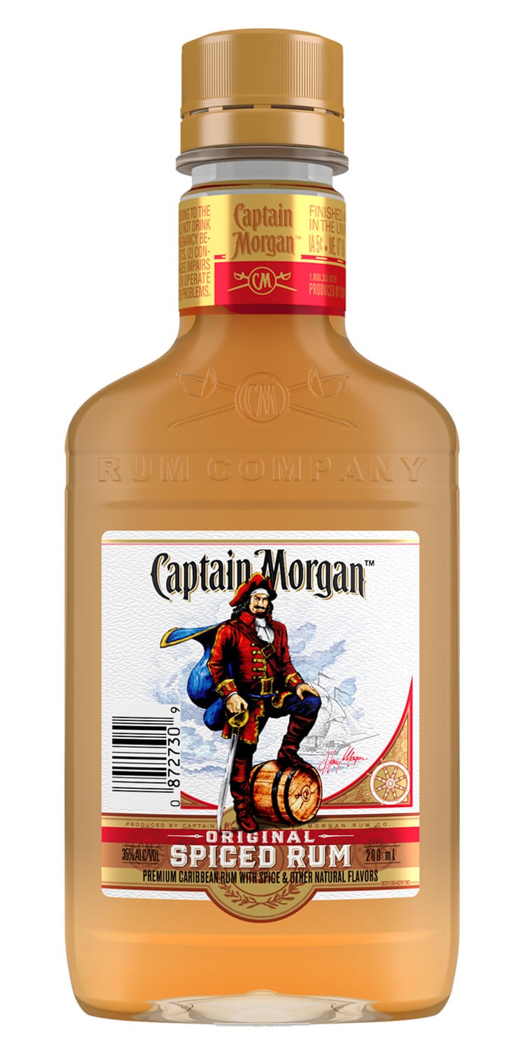 slide 1 of 1, Captain Morgan Spiced Rum, 200 ml