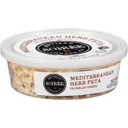 Hy-vee Select Mediterranean Herb Feta Crumbled Cheese